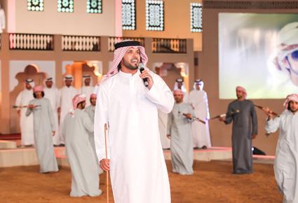العامري يزيد من حماس الجمهور والأطفال في "الميدان"